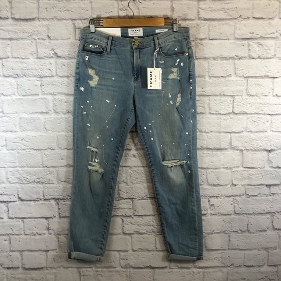 Frame Denim Denim - NWT Frame $245 Le Garcon Jeans Straight Leg 29 / 8